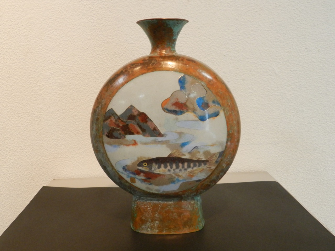 【北室】山崎肇書作展 【南室】飯尾京子 七宝彫金展_f0106896_1452916.jpg