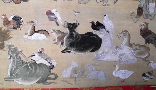 大慈禅寺の涅槃図_e0246118_001045.jpg
