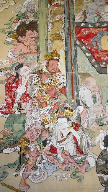 大慈禅寺の涅槃図_e0246118_235867.jpg