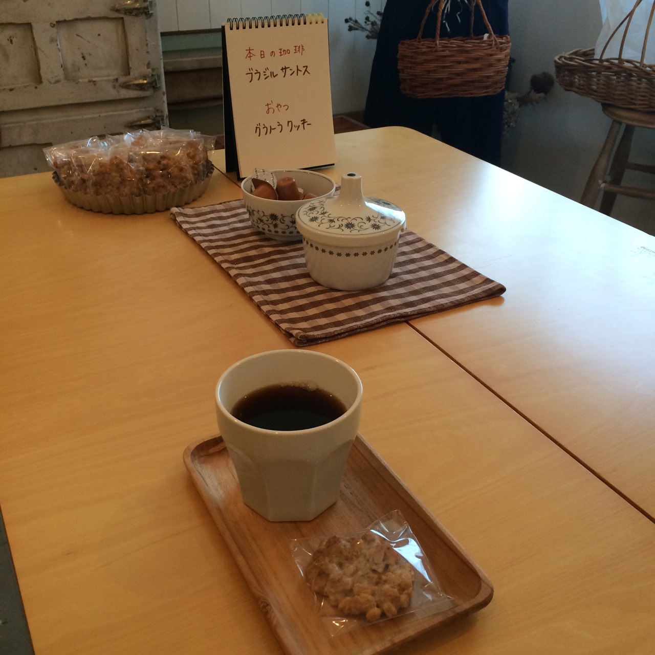 本日のoneday cafe_a0164280_21571175.jpg