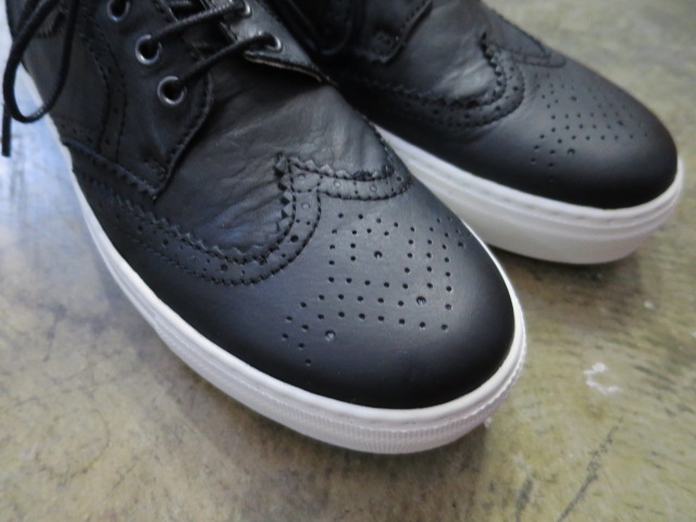 RTM ・・・ BROGUE LEATHER SNEAKER!★! 大人のスニーカーです(^^♪_d0152280_19494776.jpg