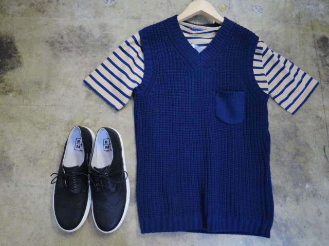 RTM ・・・ BROGUE LEATHER SNEAKER!★! 大人のスニーカーです(^^♪_d0152280_1953731.jpg