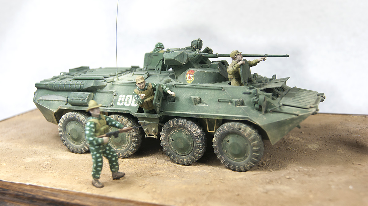 Zvezda 1/35 BTR-80a  Afghan War Diorama _a0055093_19304795.jpg