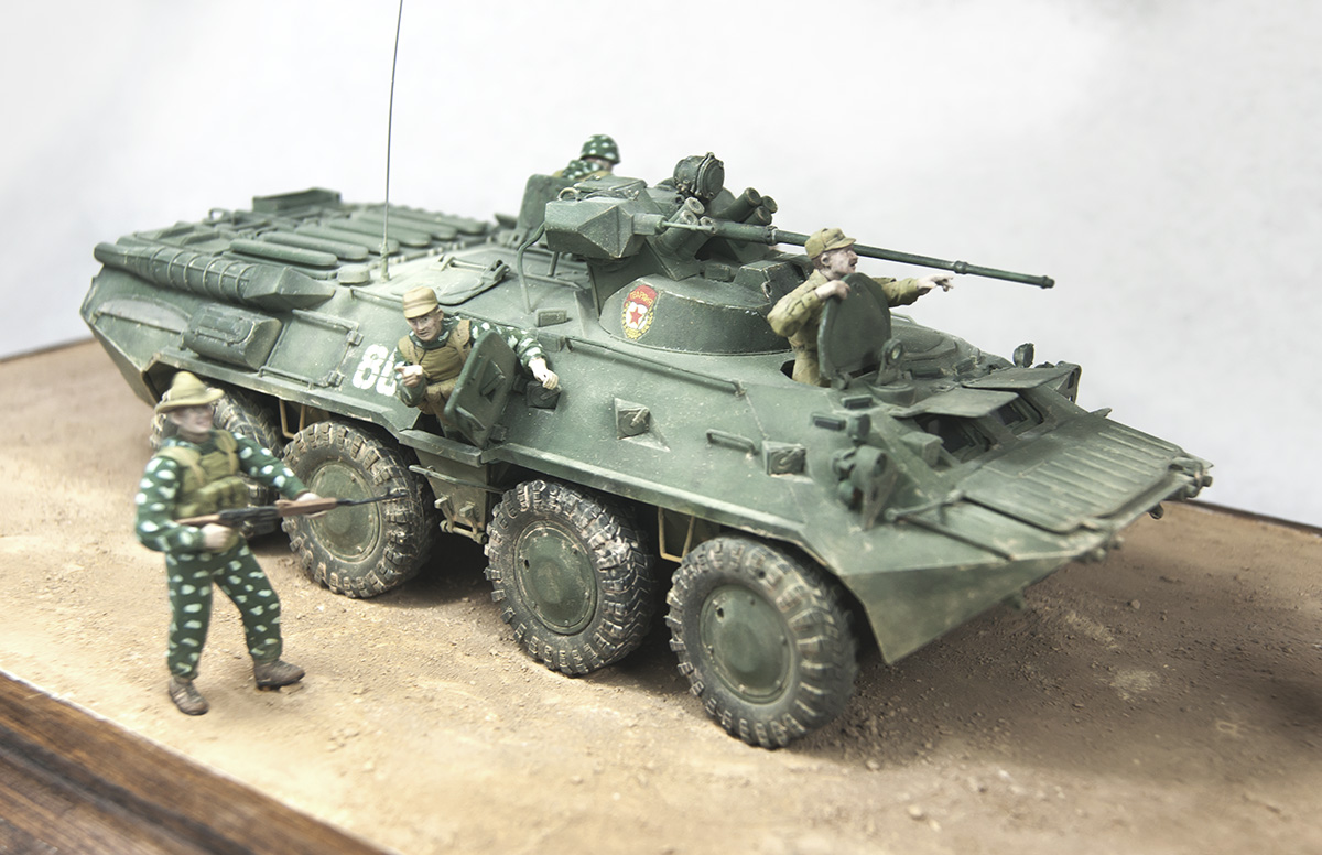 Zvezda 1/35 BTR-80a  Afghan War Diorama _a0055093_19305815.jpg