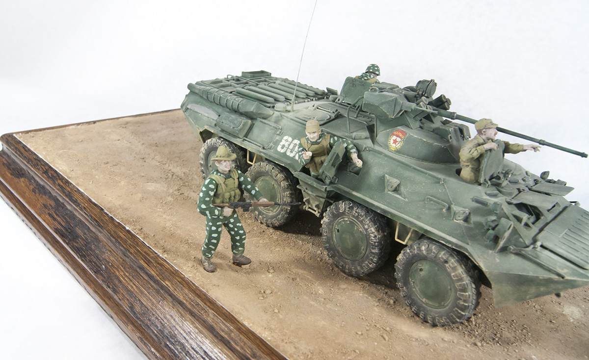 Zvezda 1/35 BTR-80a  Afghan War Diorama _a0055093_193247100.jpg