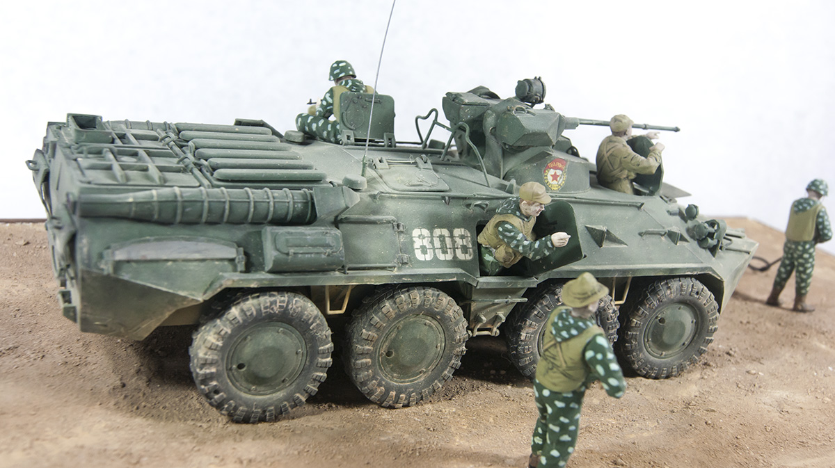 Zvezda 1/35 BTR-80a  Afghan War Diorama _a0055093_19342147.jpg