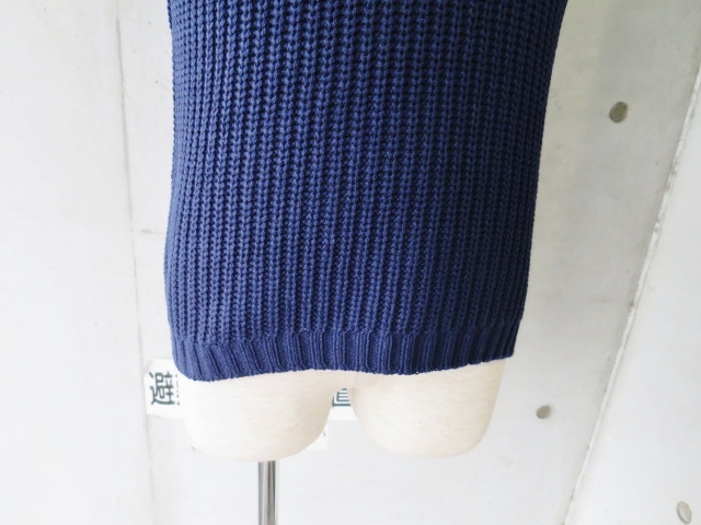 今時期に・・・これからの時期も・・・Cotton KNIT V-NECK VEST By Kato_d0152280_2225479.jpg