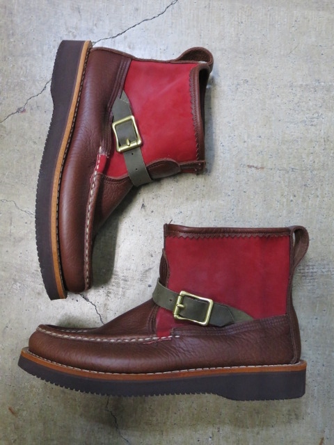 Russell Moccasin ･･･ KNOCK ABOUT Boots・某メーカー様・別注デザイン！★！(再)_d0152280_9521395.jpg