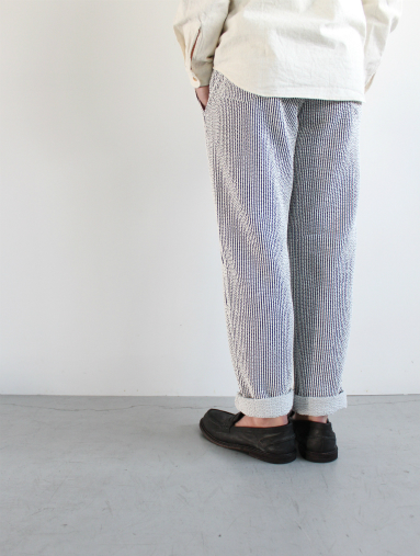 FUJITO　1 Tuck Easy Pants / Stripe_b0139281_13593279.jpg