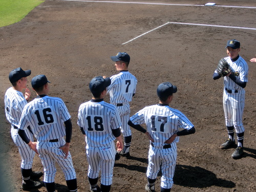 春季大会 準々決勝　高知南ー高知西_a0134886_15131670.jpg