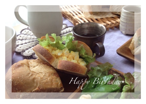 ☆パン便でBreakfast & Birthday Cake☆_f0354014_21205764.jpg