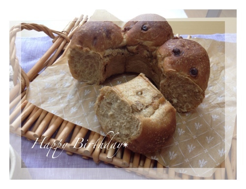 ☆パン便でBreakfast & Birthday Cake☆_f0354014_21205882.jpg