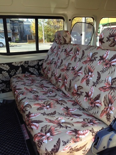 愛車のシートカバー 手作り小物