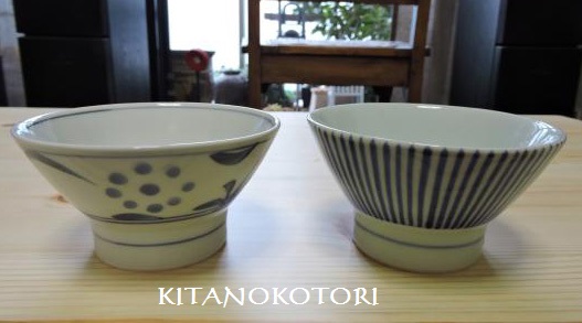 くらわんか茶碗 と 竹製のトンク_c0341450_1775352.jpg