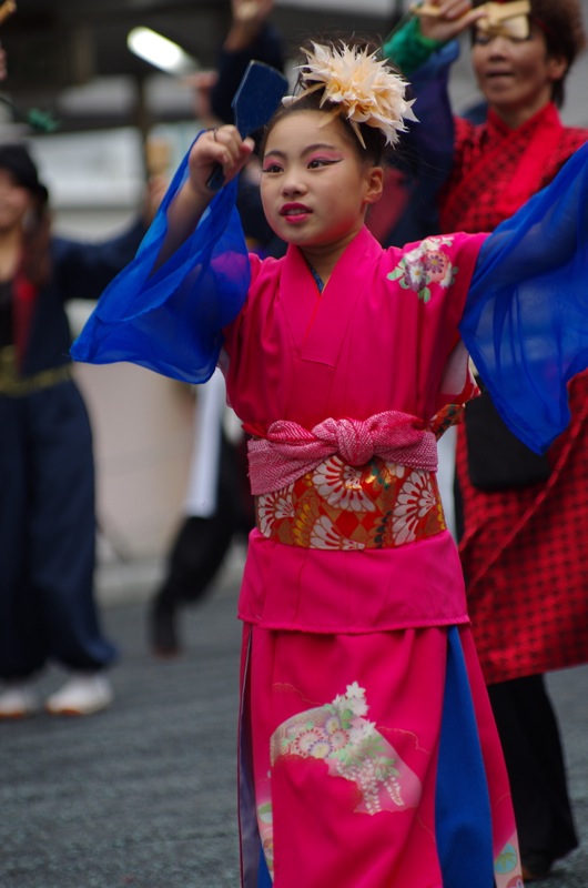 Yosakoiぶち楽市民祭２０１４その２５（総踊りその２）_a0009554_1122459.jpg