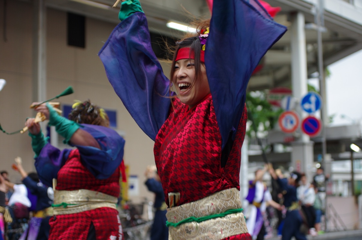 Yosakoiぶち楽市民祭２０１４その２５（総踊りその２）_a0009554_11265324.jpg