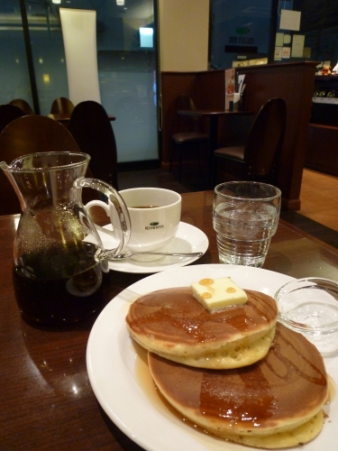 やっぱり珈琲館のホットケーキが好き カステラさん