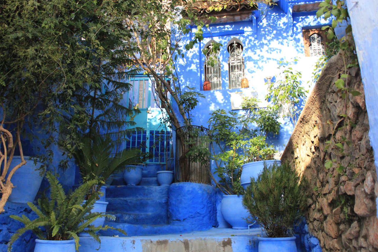 モロッコ旅 シェフシャウエン What A Lovely Day