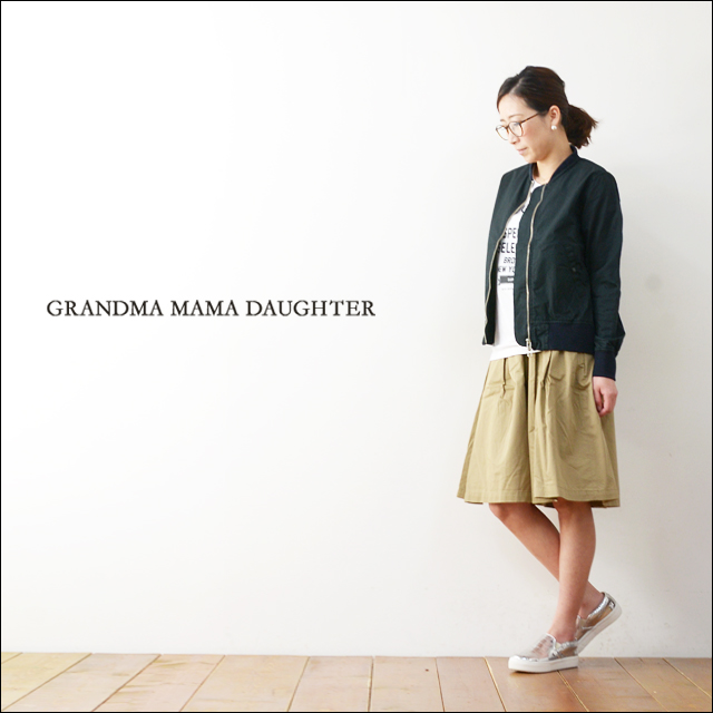 GRANDMA MAMA DAUGHTER [グランマ・ママ・ドーター] MA-1ジャケット [GJ510921] LADY\'S_f0051306_16275011.jpg