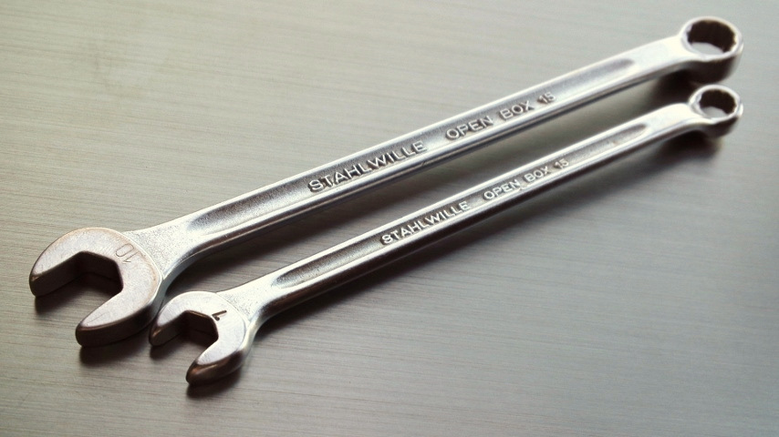 STAHLWILLE    Combination spanners OPEN BOX, SoftGRIP : Hand