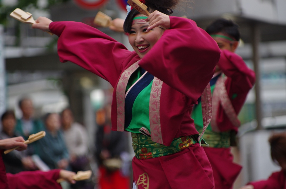 Yosakoiぶち楽市民祭２０１４その３３（周防紅華連）_a0009554_23521377.jpg