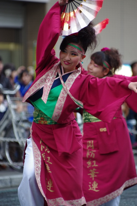 Yosakoiぶち楽市民祭２０１４その３３（周防紅華連）_a0009554_23562218.jpg