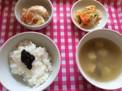 3月31日の給食。26年度最後の日。・°°・(>_<)・°°・。_c0293682_16414454.jpg