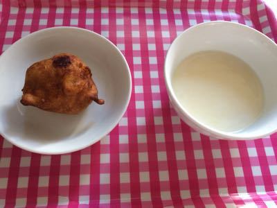 3月31日の給食。26年度最後の日。・°°・(>_<)・°°・。_c0293682_16415052.jpg