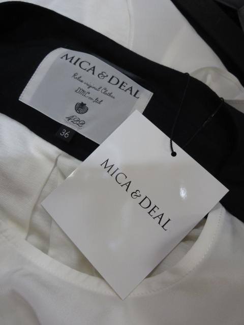 マイカ アンド ディール  MICA&DEAL　　3素材 切替 P/O_e0076692_1327579.jpg