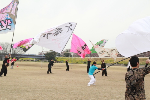 踊ってきました、くまがや桜よさこい！_a0014141_23043162.jpg