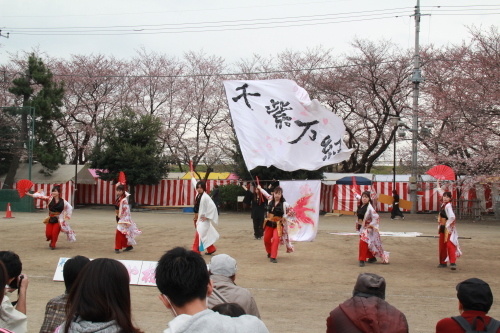 踊ってきました、くまがや桜よさこい！_a0014141_23060717.jpg