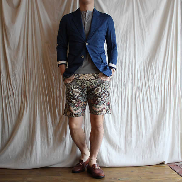 受付開始。taliare 『easy dress shorts cloth of William Morris』_c0181543_19573517.jpg