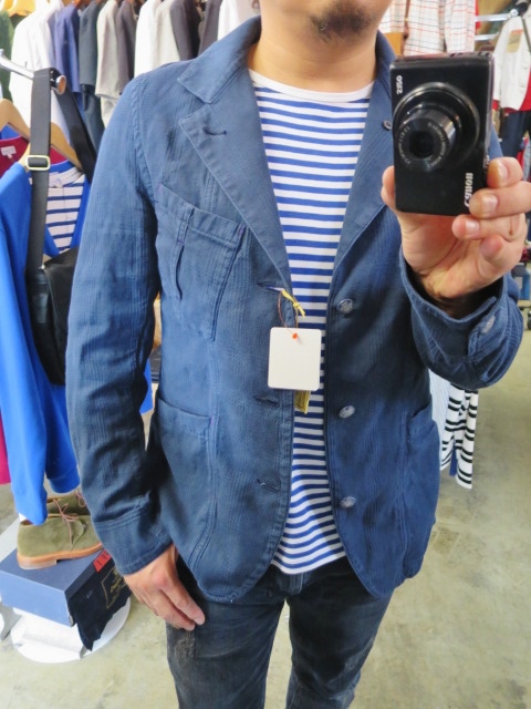 花見JKT・其の② SOUND MAN ・・・ WASHEDジャガード 3B WORK TAILRORED JKT!★!_d0152280_10562325.jpg
