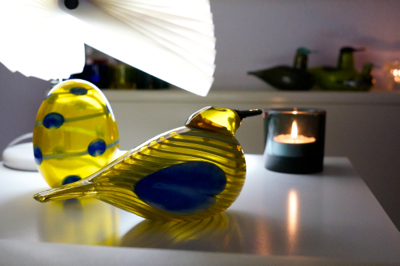 iittala Toikka Blue Scaup Duck - 2004 Annual Bird