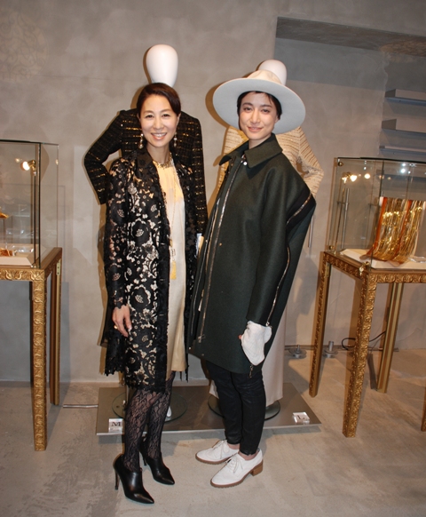 haori de TiTi 2015-16AWコレクション通信 レセプションパーティー_a0138976_215316.jpg