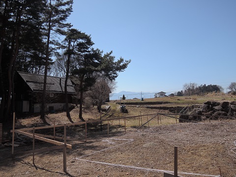 高根町K本さん邸の現場より 2_a0211886_1712947.jpg