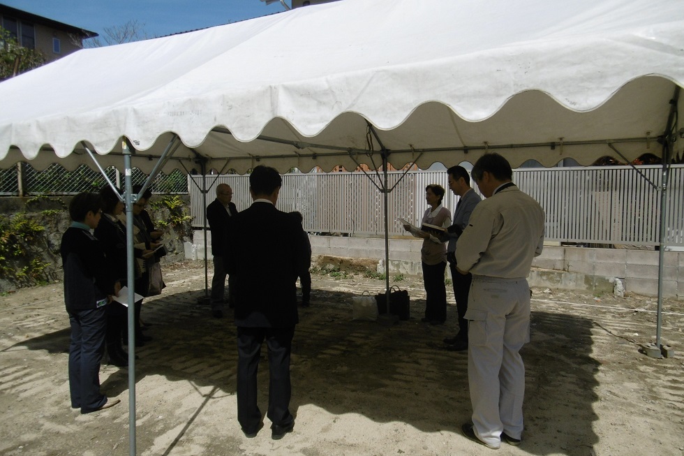 キリスト教式 地鎮祭 「聖地式」_f0205367_16463830.jpg