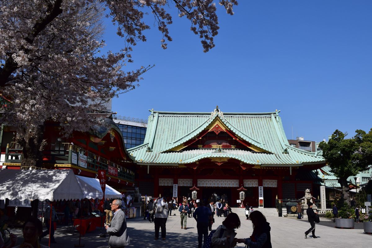 桜15 神田明神 湯島聖堂 悠々緩緩 月見で一杯
