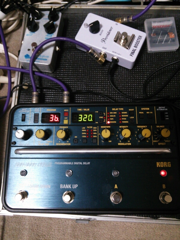 KORG SDD-3000 pedal 廃盤 レア ディレイ