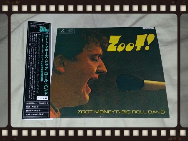 ZOOT MONEY\'S BIG ROLL BAND / ZooT!　紙ジャケ_b0042308_12213453.jpg