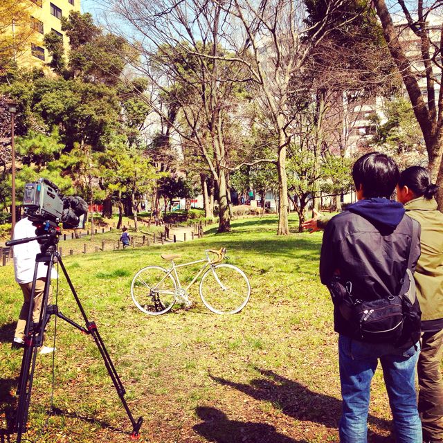 リピトTVテレビ撮影『NHK BS1 美スポ』おしゃれ 自転車 女子 女性 テレビ_b0212032_1937223.jpg