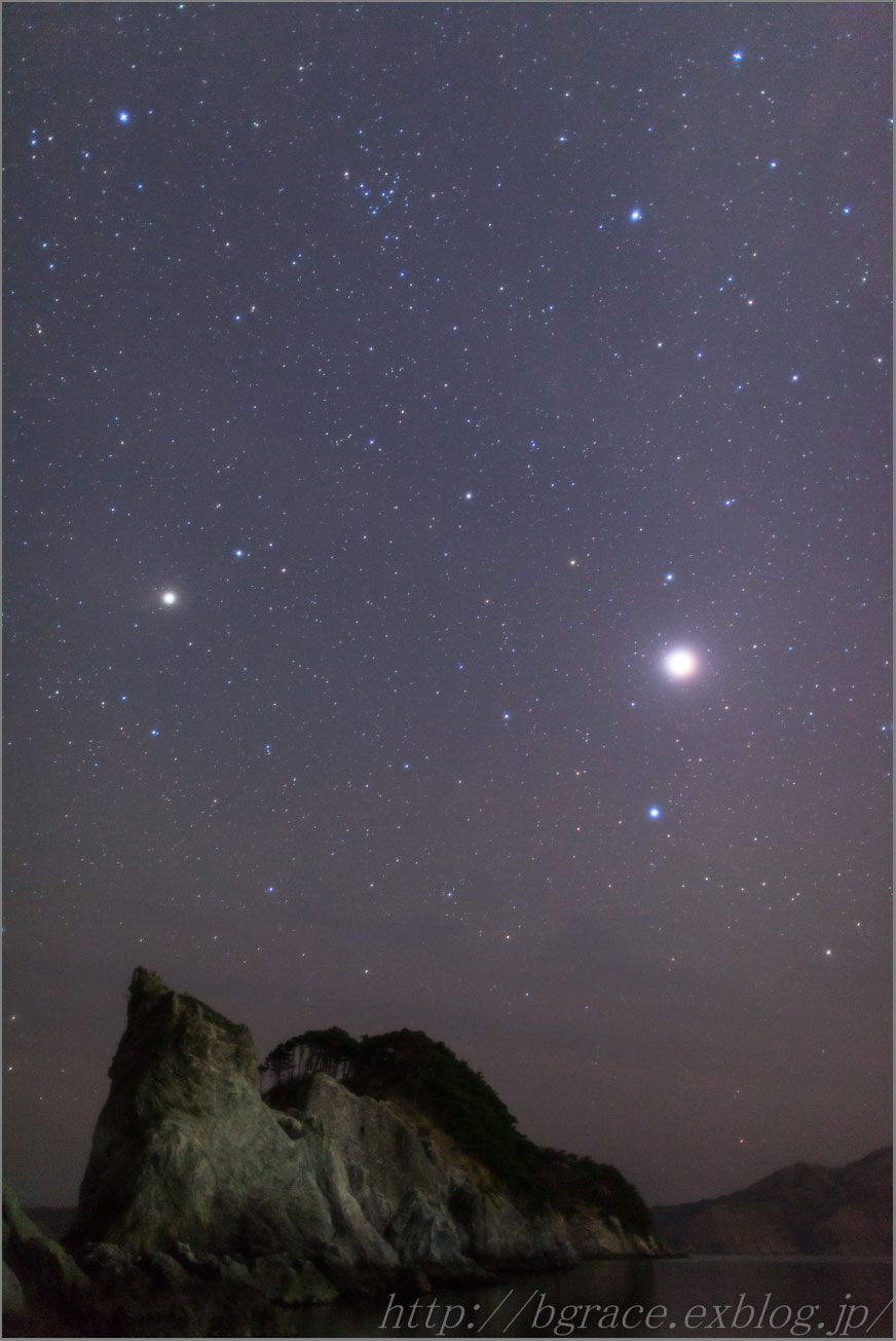 皆既月食中の星空_b0191074_14542966.jpg