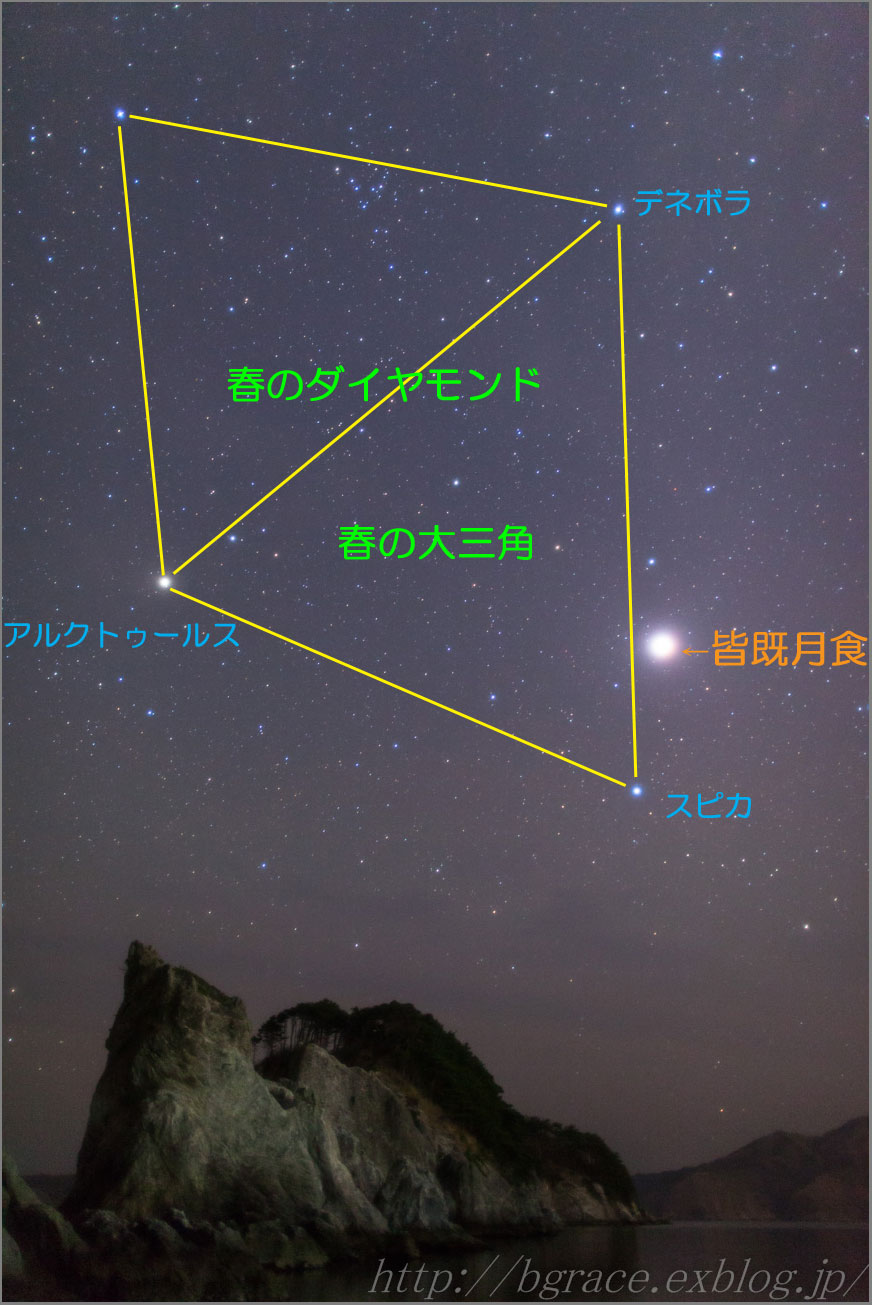皆既月食中の星空_b0191074_15131828.jpg