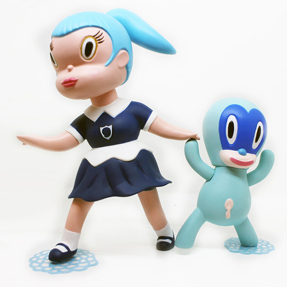 Wild Girls Set: Beverly Blue Edition by Gary Baseman_e0118156_18563077.jpg