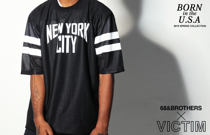 Football Mesh Tee \"NYC\"　入荷!!_d0148735_1632021.jpg