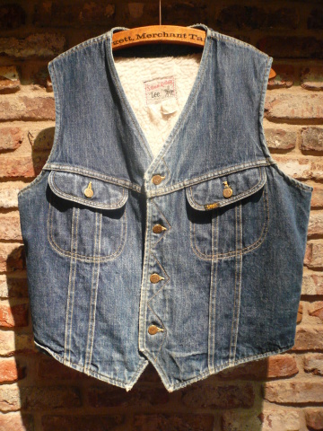 1970s \" Lee \" -STORM RIDER- VINTAGE DENIM × BOA VEST ._d0172088_23121077.jpg