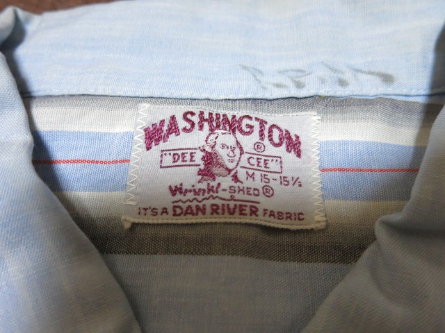 アメリカ仕入れ情報#10 50’S Washington Dee Cee シャツ!_c0144020_958599.jpg