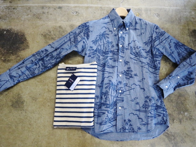 St.James の不滅の定番カラー!★? 稀少な全杢糸仕様のChambre / Indigo カラー・・・是非★_d0152280_20392.jpg