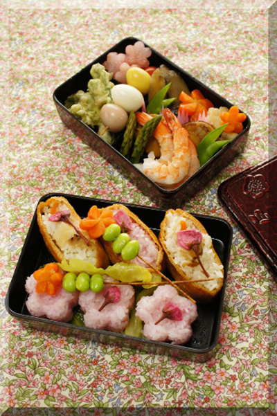 キュートなお花見弁当！まだまだたくさんご紹介！_f0357923_1637452.jpg