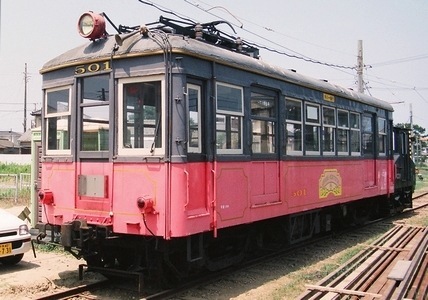 銚子電気鉄道 デハ501_e0030537_21320975.jpg